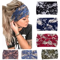 AliExpress Elastic Sport Yoga Headband Sweatband Women Sport Tennis Running Cycling Hair Band Turban Gym Bandage Party Spa Bath Bohemia