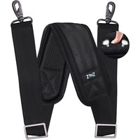 ZINZ 79 inch Shoulder Strap, Extra-thick Fixed Cushion Pad and Dual Clasps Universal Replacement Strap with Metal Swivel Hooks