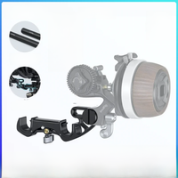 SmallRig 15mm Rod Clamp Adjustable Spacing, Supporting Large Diameter Lenses, Compatible with 3010 Series Follow Focu -4151