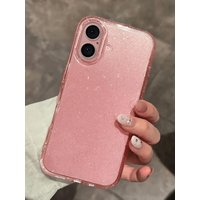 Shiny Star Design Transparent Phone Case Soft TPU Protective Cover Compatible With IPhone 16 15 14 13 12 11 Pro Max Plus 8 7