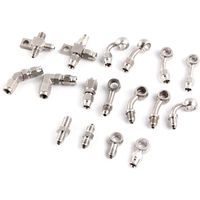 AliExpress AN3 Motorcycle Motor Bike Hydraulic Brake Oil Hose Line Banjo Fitting m10x1 stainless Steel 10mm New