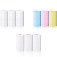 Mini Printer Paper Thermal Paper Label Sticker Color Adhesive Self-adhesive Paper For Wireless Bluetooth Photo Inkless Printer