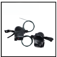 AliExpress Shimano SORA R3000 Shifter Lever 2x9 3x9 Speed Road Bike R3000 Shifters Triggle A Pair Black with Cable Bike Bicycle Accessories