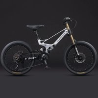 AliExpress 20inch MTB Bike Downhill Bikes AM XC Mountain Bicycle 7 Speed Magnesium Alloy Frame Disc Brake 20 inch Mountain Bike Wheelset