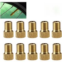 AliExpress NONE 5Pcs Wheel Tire Transfer Valve Adapter Presta To Schrader Converter Road Bike Cycle Bicycle Pump Tube Accessories
