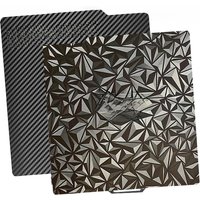 PEO PET Build Plate for Bambu Lab P2S P1S X1 P1P X1E X1C A1 PET Carbon Fiber Diamond Spring Steel Sheet for Bambulabs A1 P1P