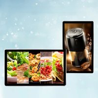 Wall-mounted HD Screen TV 21-27 Inch Advertising Device Display Monitor for Office Business Commercial publicity economic LCD