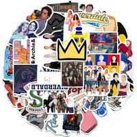 AliExpress NONE 50Pcs TV Series Riverdale Stickers for Laptop Water Bottle Bike Waterproof Graffiti Decals Aesthetic Sticker Kids Toys
