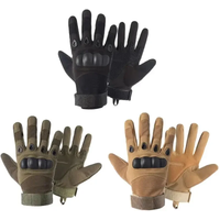 AliExpress NONE Hunting Riding Tactical Gloves Cycling Glove Sport Climbing Paintball Shooting Ski Full Finger Finger motorcycle Gloves