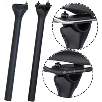 AliExpress ELITA ONE MTB Carbon Fiber Seat Post 27.2/30.9/31.6mm Mountain/Road Bike Seatpost UD Matte Bicycle Parts