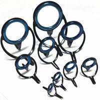 Fishing Rod Guide High Quality Stripping guides 2 legs guides fishing rod parts repair guide NooNRoo