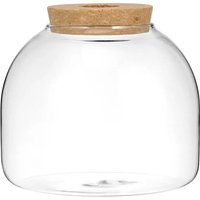 Cork Glass Bottle Plant Terrarium Large Micro Landscape Flower Pots Ecosystem Small Container Bracket Cookie Jar Office