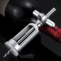 Multi Functional Red Wine Bottle Opener Manual Creative Tool Zinc Alloy Bottle Opener Household Simple Wine Stopper