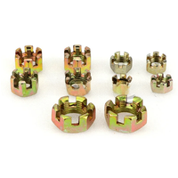 AliExpress NONE 2pcs M10/M12/M14/M16/M20 Hexagon Slotted Nuts for 50cc-250cc ATV Kart Dirt Bike Quad Bike Rear Axle Ball Joint Parts