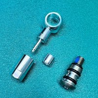 AliExpress nfox Bicycle Hydraulic Brake Oil Pipe Fitting Features 5-wire Rotatable Body M5 Screw Compatible Xod Outdoor Cycling Accessories ZOOM