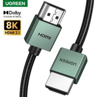 UGREEN HDMI-compatible Cable 8K/60Hz Video Cables for TV Xiaomi Box Splitter Switcher 3D HDCP Computer Laptops Displays Cord