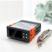 ZFX-7016K Intelligent Temperature Controller Switch Thermometer Thermostat Regulator 999 Degree With K-type Sensor 10A 30A