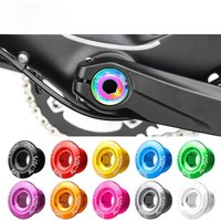 AliExpress MUQZI Crank Cover Screw Cap M20 MTB Crankset Crank Cover Aluminum Road Bike Fitting 10 Colors