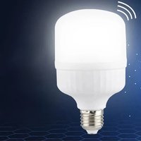 1/2/5pcs E27 LED Bulb 220V 6.5W Motion Sound Sensor Light Bulbs for Home Kitchen Bedroom Stairs Pathway Controlled Bulbs
