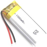 2/5/10/20Pcs Lithium Polymer Ion Battery 2.0mm JST Connector 3.7V 1000mAh 102050 Power Bank Electrical Device Camping Lights Mp3