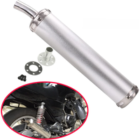 AliExpress NONE 60X280mm Motorcycle Exhaust Muffler Pipe System For 2 Stroke 50-250CC Motorcycle Street Dirt Bike Pipe Silencer Racing