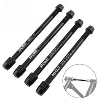 AliExpress NONE MUQZI Trainer Thru Axle Adapter M12 x 1.5/1.75 Thread 160-172mm 166-178mm Shaft Bike Wheels Quick Release Skewers