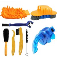 AliExpress cycle zone Portable Chain Cleaner MTB Cycling Cleaning Kit Bicycle Scrubber Brushes Set Bike Wash Repair Tool for Road Cycling