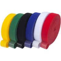 25M/Roll 10/12/15/20/25/30/50mm Cable Organizer USB Cable Winder Management nylon Free Cut Ties Mouse earphone Cord cable ties