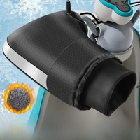 AliExpress NONE 1 Pair Motorcycle Handlebar Muffs Winter cycling gloves Waterproof Handle bar Mitts Snowmobile E-Bike Motorbike Thermal Gloves