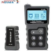 NOYAFA NF-488 Network Cable Tester PoE Switch Online Test PoE Voltage Polarity Cable Tracker Loop Test Tool with LCD Display