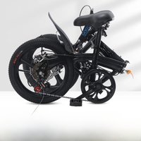 AliExpress smvp Folding Bicycle 16 Inch Adult Gift Variable Speed Student Bike Men's And Women's Ultra Light Small Pedal Bicycle Bike Road Bike