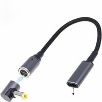 100W Magnetic Type C PD Charging Cable for Acer Aspire Laptop Charger USB C to 5.5*1.7mm Male Plug Connector Adapter Converter