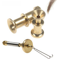 WIFREO Dubbing Twister Detachable Fishing Hair Stacker Fly Tying Accessory Pesca Trout bait Making Tackle Fly Fishing Tying Tool