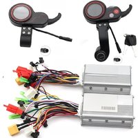 AliExpress NONE ZQ-100 with key 6 Pin LCD Display Throttle Controller 36V 48V Controller For Electric Scooter Bicycle Accessories