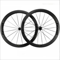 AliExpress SUPERTEAM Carbon Spoke WHEELS 50mm Carbon Fiber Wheelset Road Rim Brake Wheels Tubeless Clincher