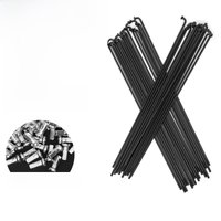AliExpress NONE 10PCS Spokes Bicycle Spokes Steel Wire Bar Mountain Bike Road Bike Bar Stroller Folding Car Steel Black Bicycle Accessories