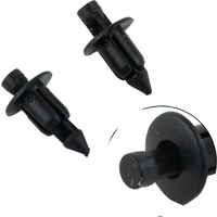 AliExpress NONE 100pcs Plastic Bicycle Fairing Rivet Setting Panel Fastener Clips For Honda For Suzuki For Kawasaki Car Fenders Bumpers Clips