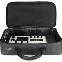 Electric Guitar Effects Pedal Portable Single-Block Handheld Storage Bag Scratch Resistant Zipper Multieffects Carrier Case