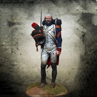 self-assembled New Unassembled 1/24 ancient officer stand Resin Figure Unpainted Model Kit