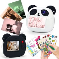 Portable Mini Pocket Thermal Printer Kit with5 Rolls of Colorful Thermal Paper,Stickers,Labels - Print Photos,Text,To-Do Lists