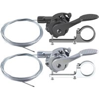 AliExpress NONE Litepro External 7 Speed Bicycle Finger Dial Derailleur Shifter Alloy DIP Set With Shifter Cable For Brompton