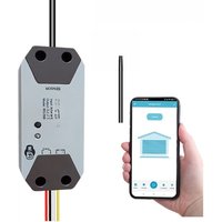 Wofea WiFi Smart Garage Door Opener Controller DC12/DC24V Works with Alexa Google Home 2.4G APP No Gateway Required