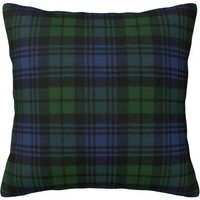 Black Watch Scottish Tartan Plaid Cushion Covers 40x40cm Polyester Throw Pillow for Car Square Pillowcase Home Decorative