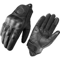 AliExpress NONE Motorcycle Gloves Motocross Summer Genuine Leather Breathable Tactical Racing Motocross Motorbike Electric Bicycle Cycling