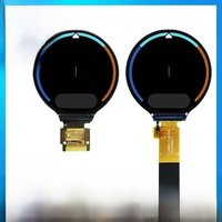 Changruida 1.28 inch TFT LCD screen 240x240LCD small size GC9A01 serial port round screen SPI esp32 tft display lcd display