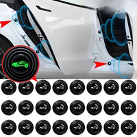 AliExpress NONE Car Door Anti-shock Silicone Pad Door Shock Absorbing Gasket Trunk Sound Insulation Pad Shockproof Thickening Cushion Stickers