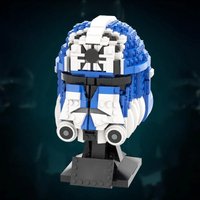 Moc 686pcs Star Battle Jesse Helmets Model Building Blocks Bricks Diy Education Assembly for Kids presents