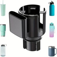 Car Cup Holder Expander Cupholder Adapter Multifunctional Auto Interior Expandable Organizer Storage Phone Holder Accessories