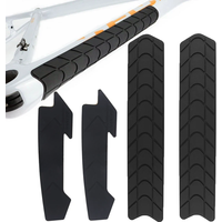 AliExpress heppe MTB Road Bike Frame Scratch-Resistant Sticker Silicone Bike Chain Protector Bike Downtube Guard Chainstay Pad Chain Guard Cover