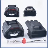1 set 3 Pin 90980-11261 Auto Waterproof Sensor Plug 7283-1133-10 For Toyota 1JZ TPS Connector Throttle Position Sensor Plug
